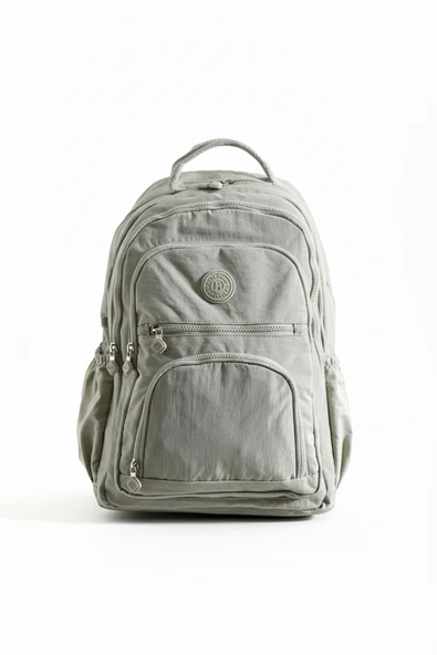Bolsas Kadın Okul Sırt Çanta Açık Gri 1087 - Resim 4