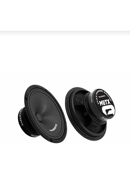 Massive Ms-M8Tx 20 Cm Midrange Hoparlör 400 Wat Maximum Power ÇifT