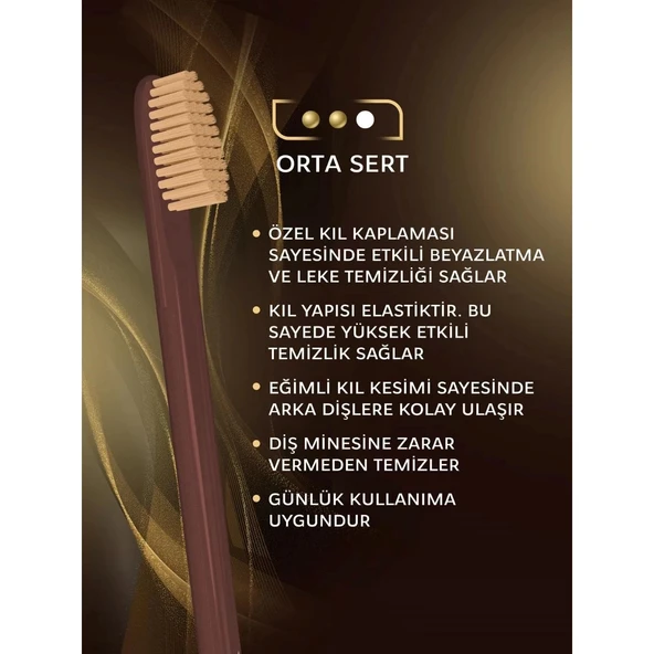 R.o.c.s Smokers Leke Giderici Diş Fırçası - Orta Sert - Resim 4