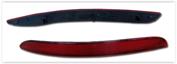 PLEKSAN 6450 ARKA TAMPON REFLEKTÖRÜ SAĞ LINEA 51914330 ürün görseli 1