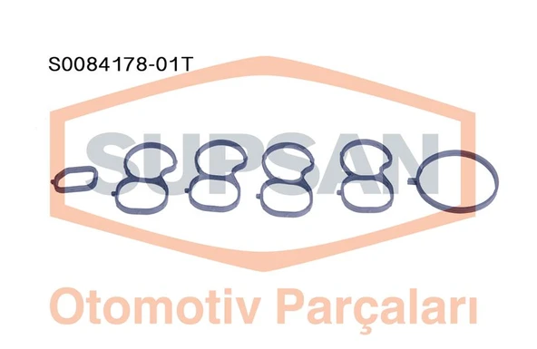SUPSAN S0084178-01T CONTA EMME MANİFOLD TAKIM FİAT LİNEA - BRAVA - ALFA 159 1.6 16V MULTİJET ENG. 198 A2.000 - 955 A3.00 71754211