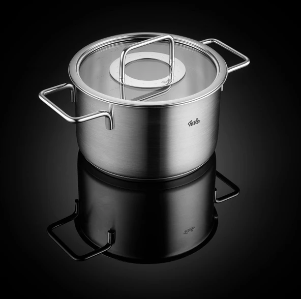 Fissler Pure Collection Cam Kapak 8 Parça Tencere Seti - Resim 5