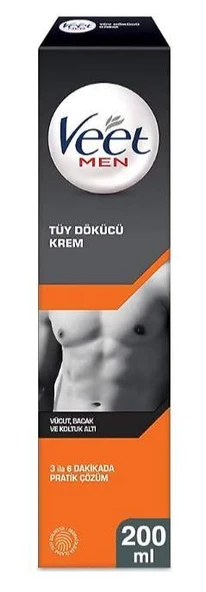 Veet Men Tüy Dökücü Krem 200 ml ürün görseli 1