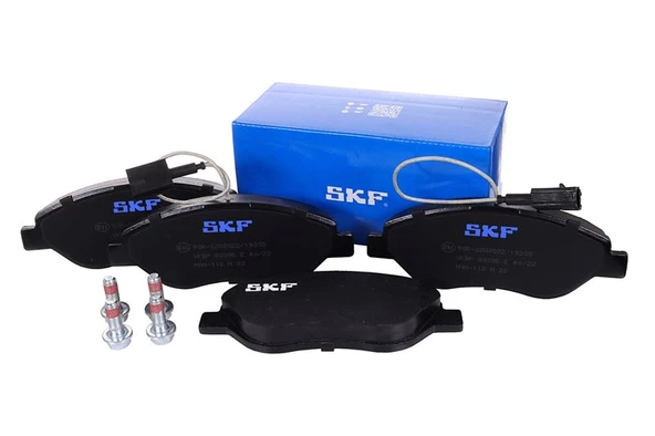 SKF VKBP80395E ÖN FREN BALATASI FİŞLİ FIAT BRAVO II 08>14 EGEA HB 15> ALFA ROMEO MITO 08>15 LANCIA DELTA III 08>14 1.3D MTJ 1.4TB 1.6D MTJ 1.9D MTJ 2.0D MTJ BÜYÜK TİP 77365188-77365808-71770002 ürün görseli 1