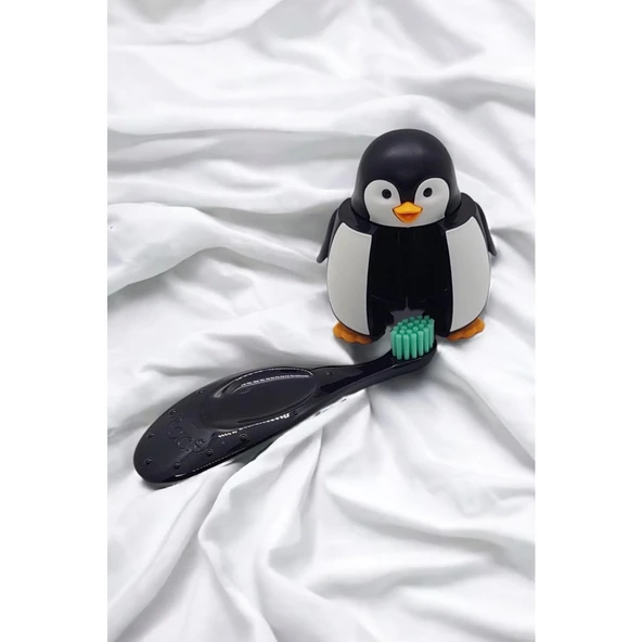 R.o.c.s Flipper Hijyenik Diş Fırçası Kabı Penguen - 2