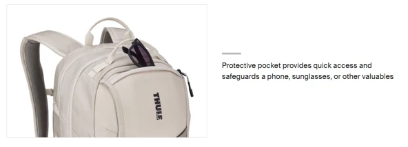 Thule Enroute 26L Pelican-Vetiver Notebook Sırt Çantası - Outlet - Resim 6