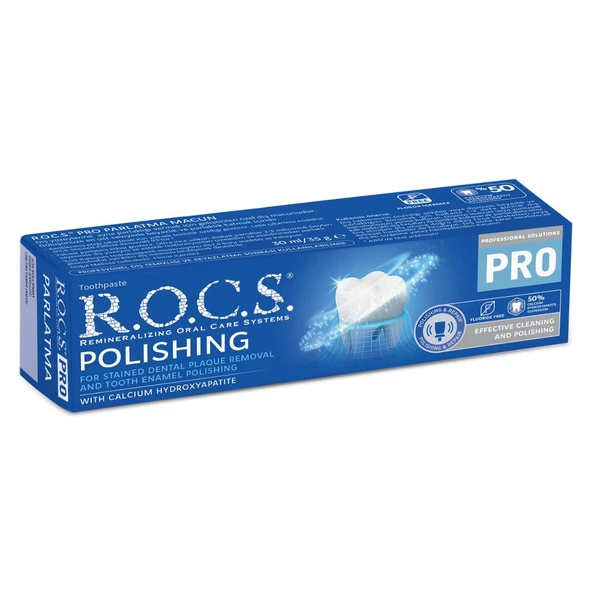 R.o.c.s Pro Diş Parlatma Macunu Cila 35gr - 5