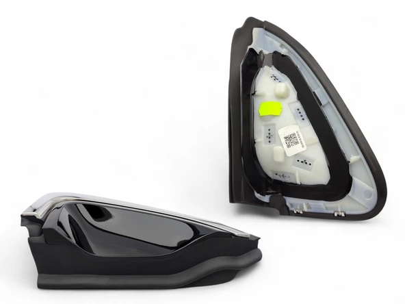 Arka Kapı Açma Yuvası Köşe Plastiği Üçgeni Krom Sağ - Renault Clio 5 833302841R - 833308904R - Resim 5