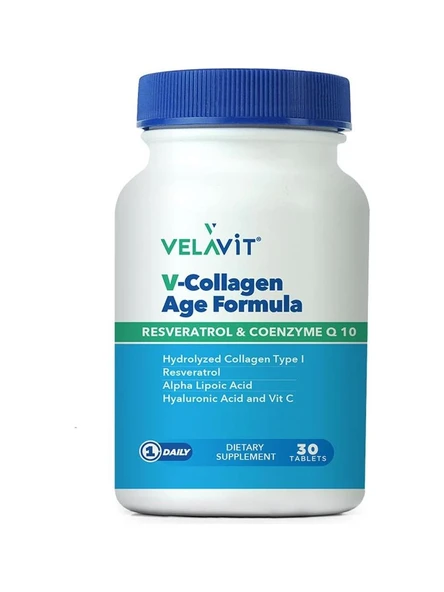 Velavit V-Collagen Age Formula 30 Tablet ürün görseli 1