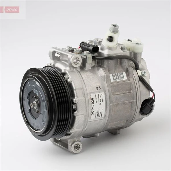 DENSO DCP17026 KLIMA KOMPRESORU MERCEDES W203 CL203 C209 C219 W211 W220 W639 B906 A0002309011 ürün görseli 1