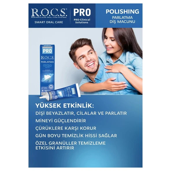 R.o.c.s Pro Diş Parlatma Macunu Cila 35gr - 2