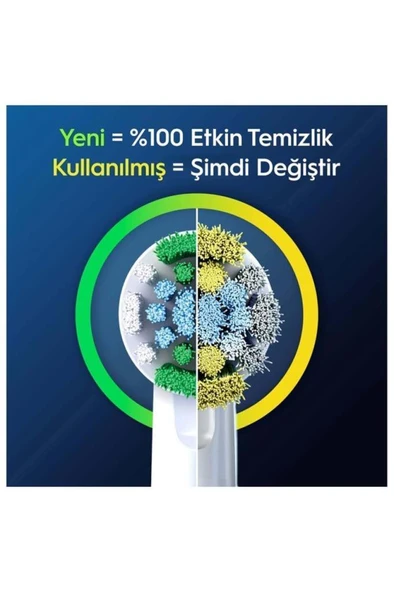 Oral-B Pro Precision Clean X-filament Şarjlı Diş Fırçası Yedek Başlığı 4 Adet - 5