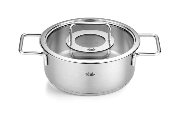 Fissler Pure Collection Cam Kapak 8 Parça Tencere Seti - Resim 4