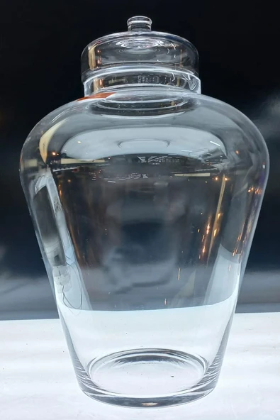 Paşabahçe El İmalatı Kristal Battal Kavanoz 92035 45x25 cm 15 lt ürün görseli 1