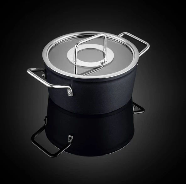 Fissler Adamant® Cam Kapaklı Derin Tencere - 24 cm - Resim 6