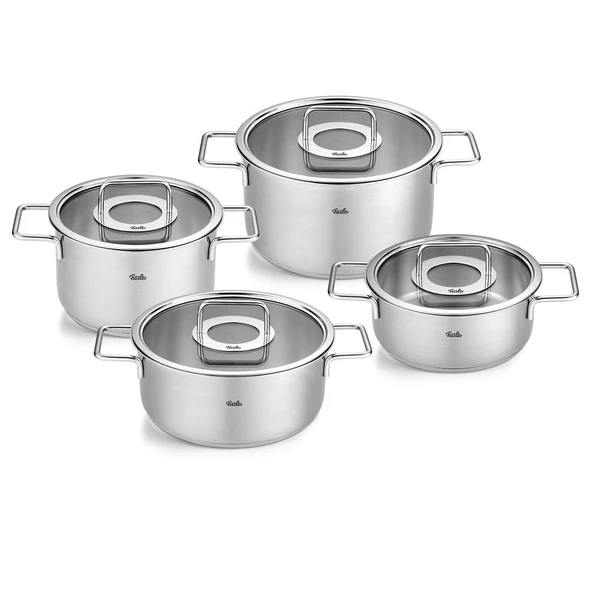 Fissler Pure Collection Cam Kapak 8 Parça Tencere Seti ürün görseli 1