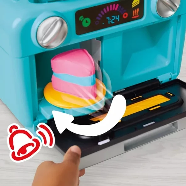 Play Doh Süper Dilimli Kek Oyun Seti G0497 - Resim 4
