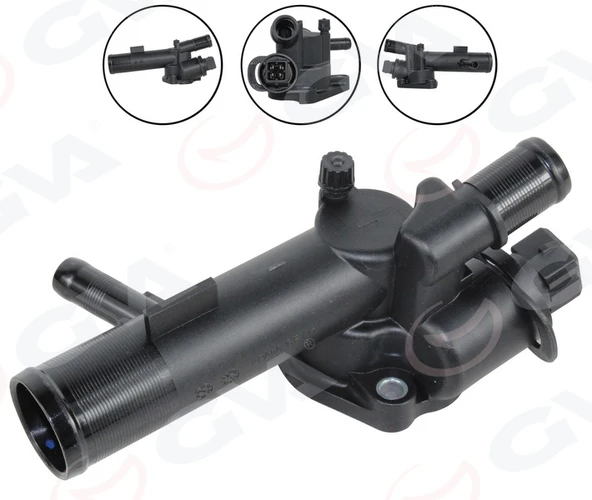 GVA 5114239 TERMOSTAT 89C KOMPLE / MÜŞÜRLÜ RENAULT CLIO-MEGANE-KANGOO-LOGAN 1.5dCi 8200954285-8200244402-8200374994 ürün görseli 1