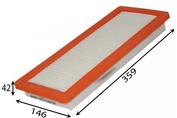 PSA 1444.TT HAVA FILTRESI PSA P207-P208-P307-P308-P508-P3008-P5008-C4-C5-GRANDLAND-DS3-DS4-DS5-THP-A16XHL MINI N14 R55 R56 R57 R58 R59 R60 R61 1444.TT-13717568728 ürün görseli 1