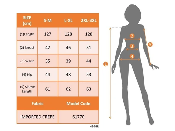 MDB Kadın Uzun Kollu Kalp Yakalı Asimetrik Kesim Detaylı Ithal Krep Uzun Elbise - Resim 6
