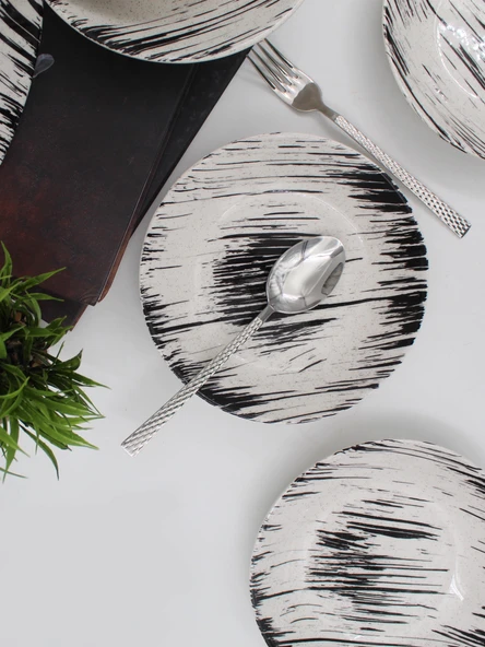 Anka 20 Cm Seramik Yemek Tabağı 6 Adet - Resim 3