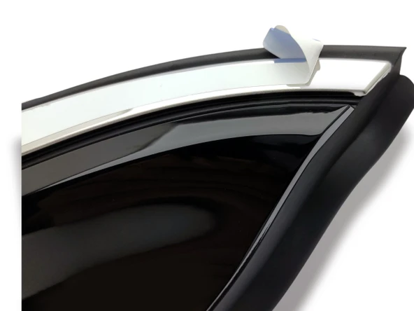 Arka Kapı Açma Yuvası Köşe Plastiği Üçgeni Krom Sağ - Renault Clio 5 833302841R - 833308904R - Resim 4