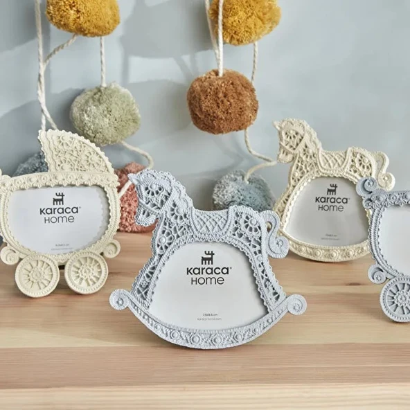 Karaca Home Carousel Çerçeve Gri 14x10,5 Cm - Resim 2