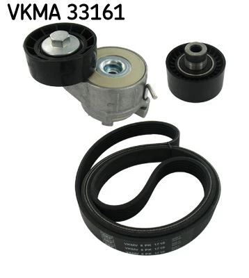 SKF VKMA33161 ALTERNATOR V KAYISI KITI BERLINGO II BERLINGO III PARTNER II PARTNER TEPE C5 X7 JUMPY III NEMO SCUDO III 407 DV6 1.6HDI 16V 206 BIPPER DV4TD 1.4HDI 06> 5750.VQ-5750.YA-5750.XR-1613844280 ürün görseli 1