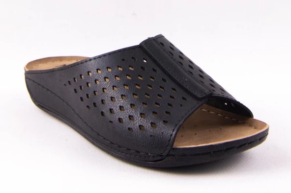 Dagoster DZA37-512 Siyah Günlük Ortopedik Kadın Terlik ürün görseli