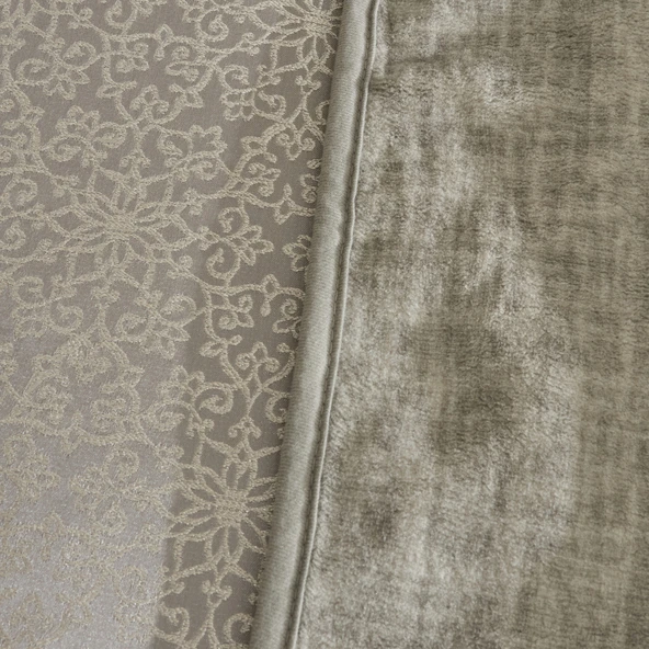 Karaca Home Rosette 8 Parça Çift Kişilik Çeyiz Seti Antrasit - Resim 5