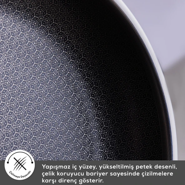 Karaca Powersteel 5Ply 316+ İndüksiyon Tabanlı 7 Parça Çelik Tencere Seti - Resim 8