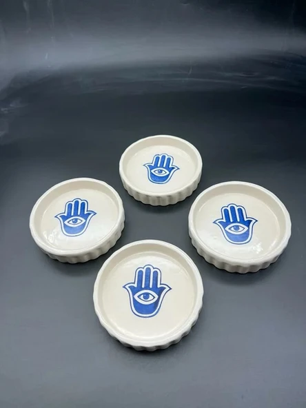 Handmade Fatima 4 lü Sosluk Çerezlik - 2