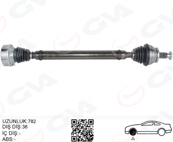 GVA 4475280 KOMPLE AKS ÖN SAĞ POLO-İBİZA-FABİA 1.2 TDİ-1.6 TDİ 10- CFWA-CAYB-CAYC 1.2 TDİ-1.6 TDİ 6R0407762A-6R0407762AX ürün görseli 1