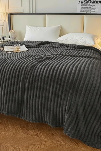 King size Fitilli Battaniye Battal Boy 240x260 cm - Resim 3