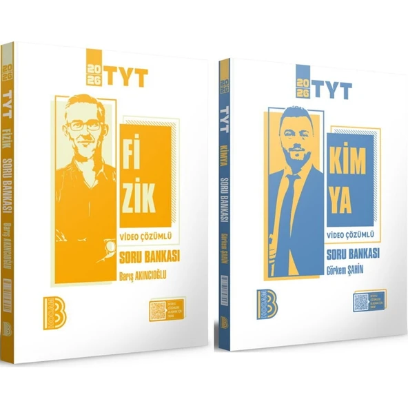 Tyt Fizik ve Kimya Soru Bankası Seti 2 Kitap