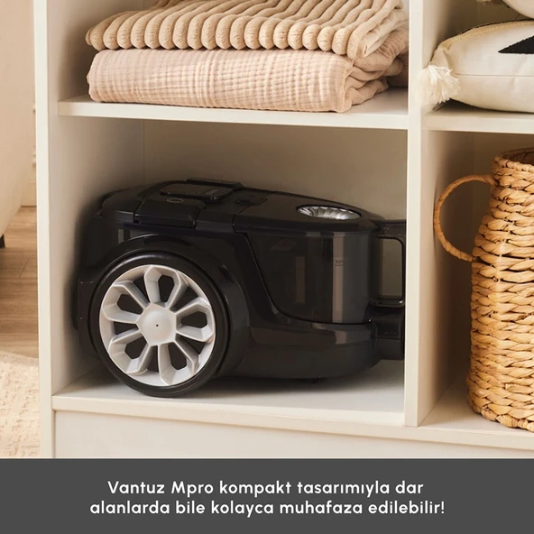 Karaca Vantuz Mpro Elektrikli Süpürge Black - Resim 11