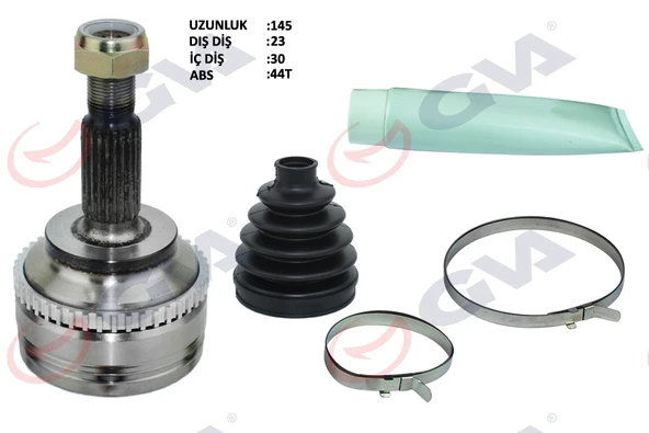 GVA 4414200K AKS KAFASI DIŞ ÖN CLIO SYMBOL THALIA 1.5 DCİ 08- ABSL Lİ 44DİŞ 23x30x57.5 145mm 8201187708-8200749390 ürün görseli 1