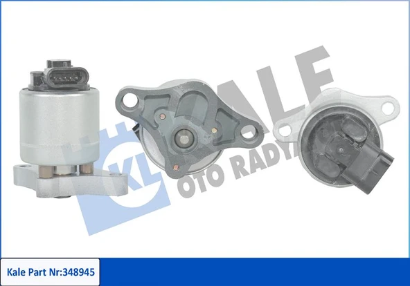 KALE 348945 EGR VALFİ ASTRA G-CORSA C-MERIVA-VECTRA C-ZAFIRA 1.4i-1.6i-1.8i Z14XE-Z16XE 851038-17200272-5851024-5851604 ürün görseli