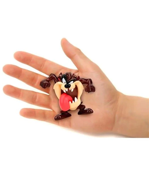 Looney Tunes Metal Tekli Figür Tasmanian Devil - Resim 3