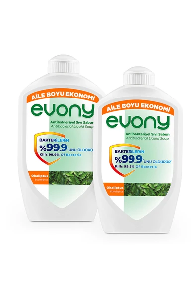 Sıvı Sabun Okaliptus 1500ml 2 Adet ürün görseli 1