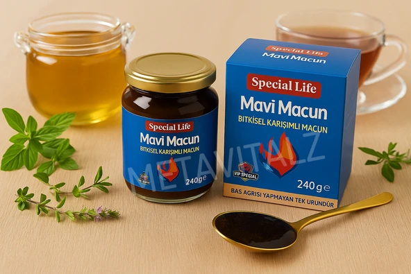 Mavi Macun 240g Erkeklere Özel Bitkisel Enerji ve Güç Takviyesi - Resim 2