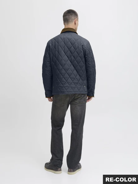 JACK JONES Erkek Kapitone Ceket Mont 12283810 - Resim 6