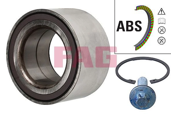 FAG 713667990 TEKER RULMANI ON MERCEDES W204 S204 X204 C218 X218 W212 S212 W221 C216 A2219810406 ürün görseli