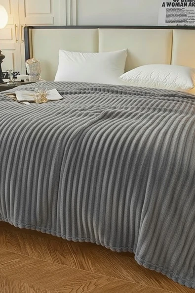 King size Fitilli Battaniye Battal Boy 240x260 cm - Resim 5