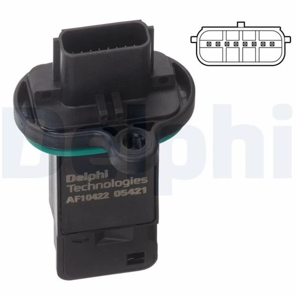 DELPHI AF10422-12B1 HAVA KÜTLE ÖLÇER DEBİMETRE ASTRA J-ADAM-CORSA E-MERIVA B-MOKKA-AVEO-CRUZE 1.2-1.4-1.6 XEL-XER-NET 13386536-836020-12671624-55496973 ürün görseli 1