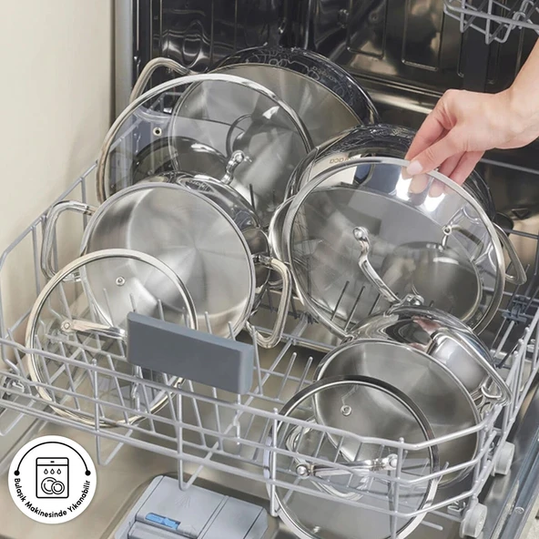 Karaca Arena 8 Parça Çelik Tencere Seti - Resim 8