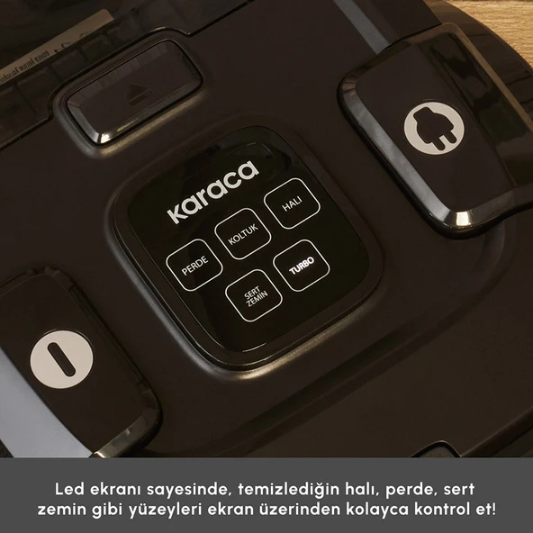 Karaca Vantuz Mpro Elektrikli Süpürge Black - Resim 10