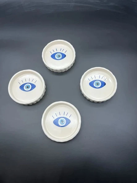 Handmade Nazar 4 lü Çerezlik- Sosluk - 2