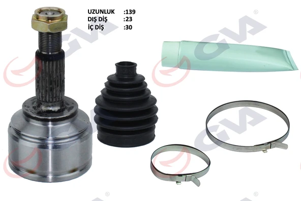 GVA 4414310K AKS KAFASI DIŞ ÖN CLIO IV 0.9Tce / 1.5 DCI MANUEL 12- 23x30x49 139.50mm 391017355R ürün görseli 1