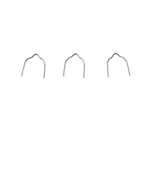 Schulzz 100 Adet 0.8mm Köşe Üçgen Zımba Teli Kaynak Tamir Makinesi Için - 2